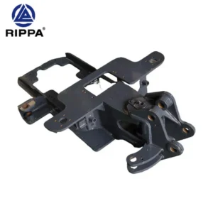 Excavator R10-5 Kubota/R10-5 Yoop/R10-5 Briggs & Stratton Side-Swing Yooper Structure (Cylinder Top Mount) (Powder-Coated – RIPPA Black RAL7016)[LP0112013402]