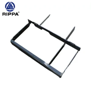 Excavator R10-5 Kubota/R10-5 Yoop/R10-5 Briggs & Stratton Front Bracket (Powder-Coated – RIPPA Black RAL7016)[LP0112013357]