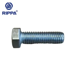 Excavator R32-3 Kubota Hex Bolt – M12x1.75-40-10.9-Silver Zinc[LP0116011682]