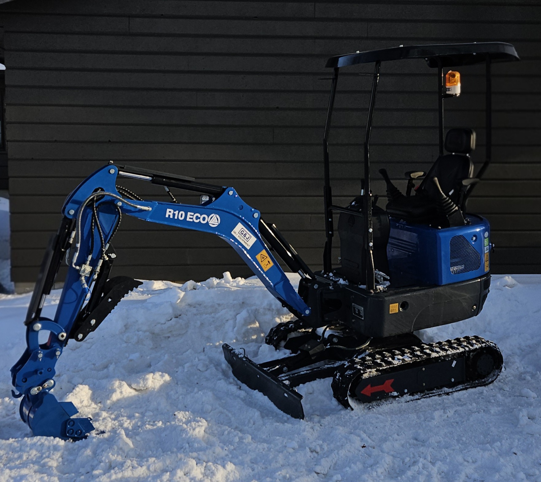 RIPPA R10 ECO 1 TON KUBOTA Diesel Engine Mini Excavator - In Stock (Durham)