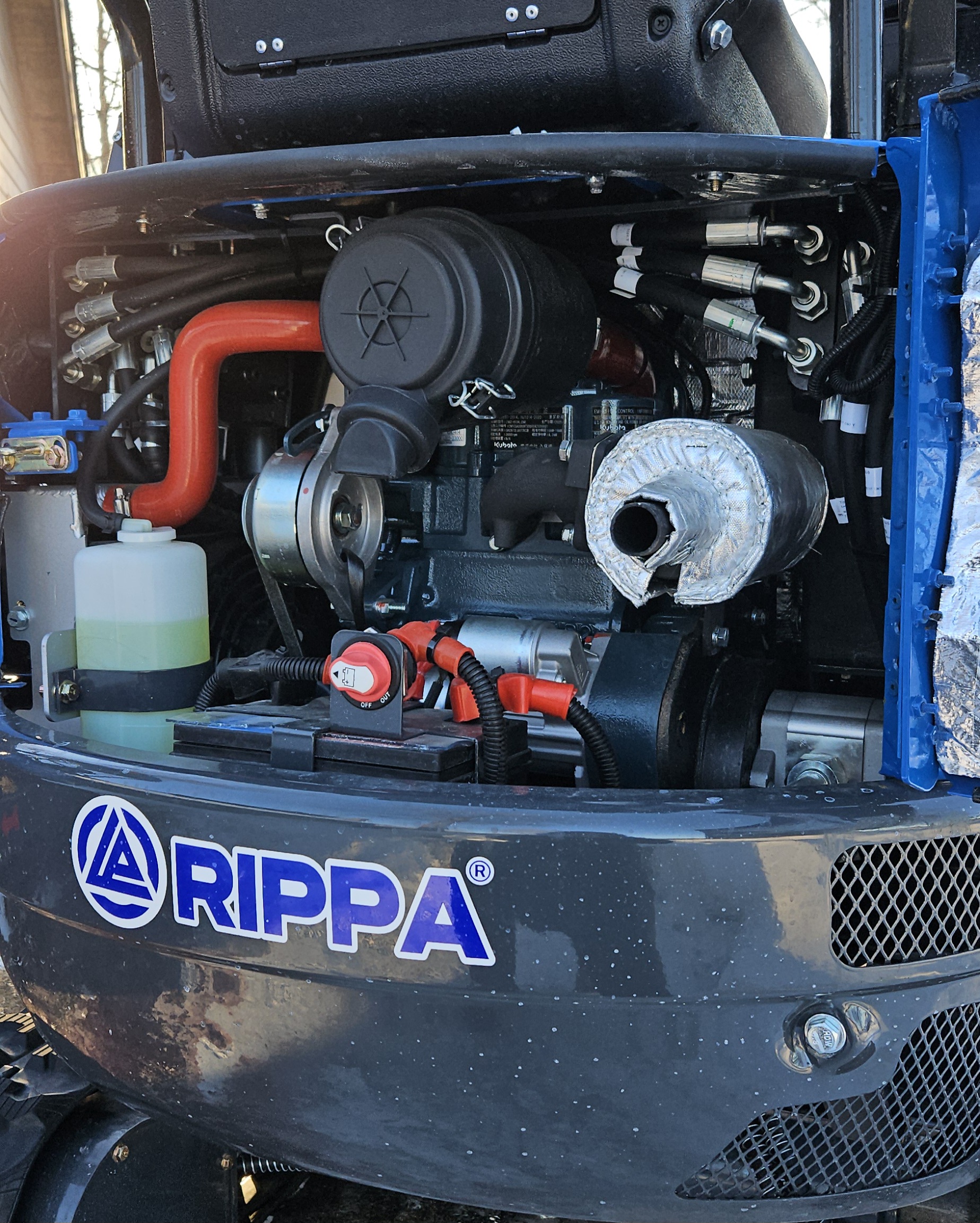 RIPPA R10 ECO 1 TON KUBOTA Diesel Engine Mini Excavator - In Stock (Durham) - Image 6